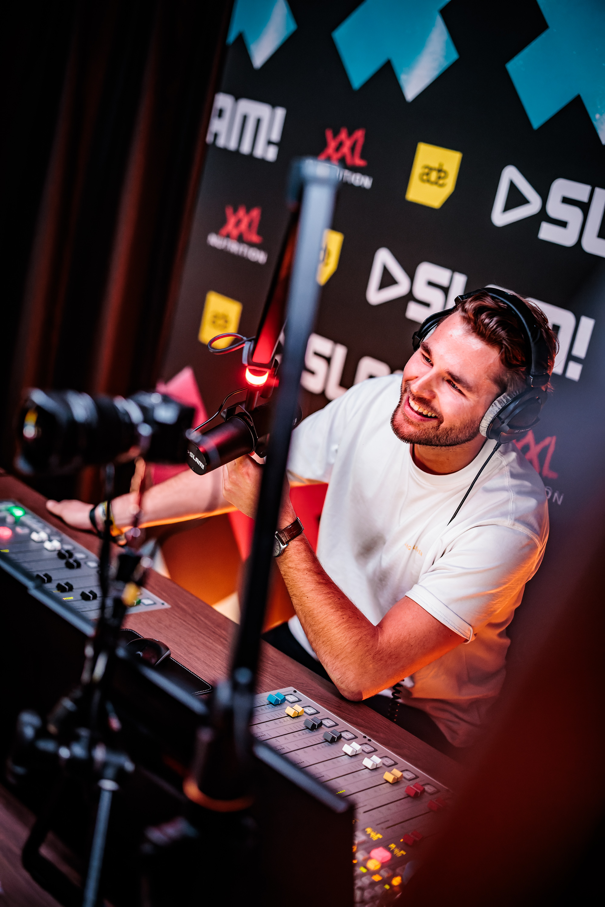 Hielke Boersma tijdens een event